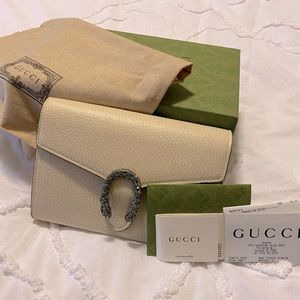 Authentic Gucci Dionysus Chain Wallet w/ Receipt